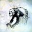 Dark Art Series 1 - Bear - limitierter Kunstdruck - DIN A3 - Wanddekor